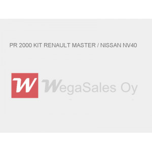 PR 2000 KIT RENAULT MASTER / NISSAN NV40